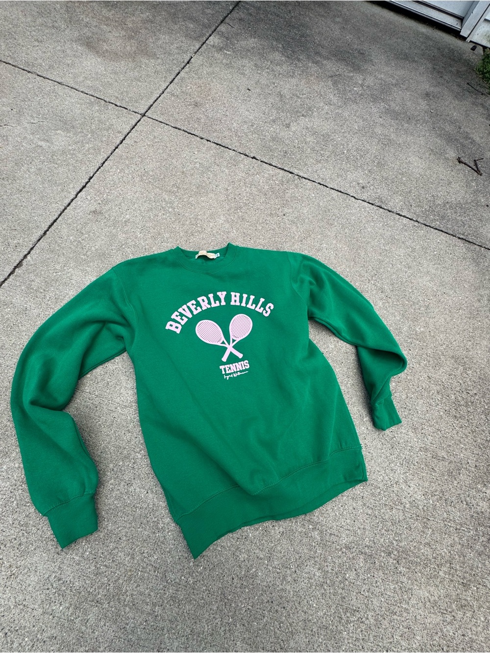 Green Crewneck Sweatshirt